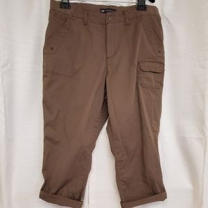 Brown Lee Capris